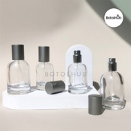 30ml 50ml Lab Perfume Glass Bottle with Grey Cap GB111