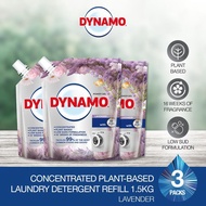 DYNAMO/DYNAMO arFUM Plant Based Laundry Liquid Detergent Refill 1.5kg x 3 Packs