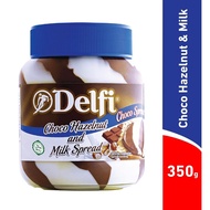 Delfi Choco Hazelnut and Milk Spread 350g