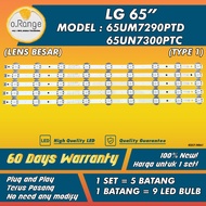 65UM7290PTD / 65UN7300PTC LG 65" LED TV BACKLIGHT(LAMPU TV) LG 65 INCH LED TV BACKLIGHT 65UM7290
