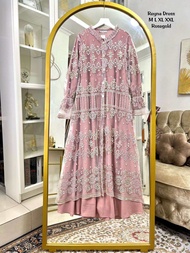 Gamis Outer Lepas Reyna/ Gamis/ Gamis Terbaru/ Gamis Pesta/ Gamis Brukat/ Gamis Kondangan/ Gamis Jum