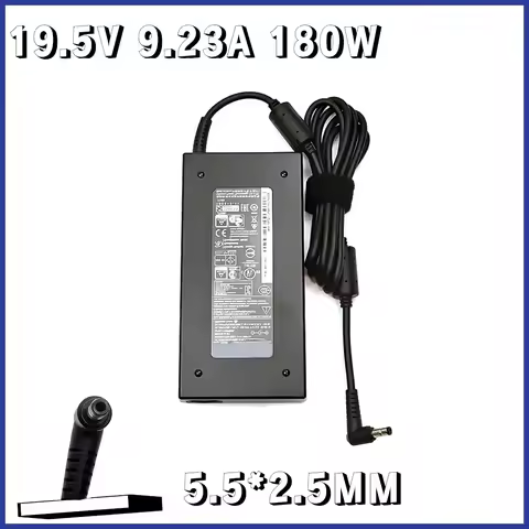 brand new For MSI Chicony 19.5V 9.23A 180W Laptop Adapter A15-180P1A A17-180P4A ADP-180MB Power Char