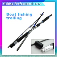 【NYA】1.8M /1.98M /2.1M 【30-50lb/80-250G 】3ส่วนแบบพกพา Medium Heavy ท่องตกปลาน้ำเค็มลึกน้ำเรือเบ็ดตกป