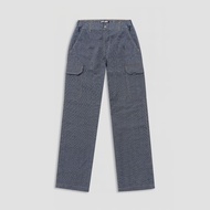 DAVIE JONES กางเกงจ็อกเกอร์ คาร์โก้ เอวยางยืด Elastic Waist Cargo Joggers DN0001 สีน้ำเงินเข้ม น้ำเง