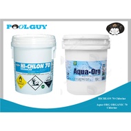 TitoCy 45 kilos 1 Drum Hichlon 70 Chlorine Nisso  x Aqua ORG Organic Chlorine 70 Swimming Pool Intex