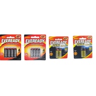 EVEREADY Super Heavy Duty Battery AA4 / AAA4 / GOLD ALKALINE AA2 / GOLD ALKALINE AAA2