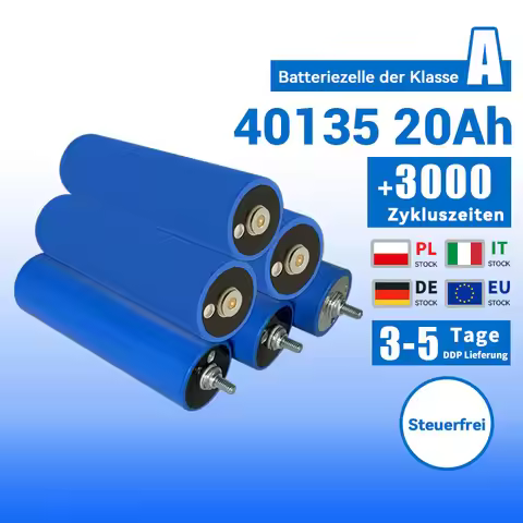 IFR40135 C40 20AH 3.2V Lifepo4 Battery Cylindrical Lithium Ion Battery Lifepo4 Home Solar Energy Sto