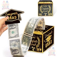 Funny Graduation Money Box Surprise Gift Money Box For Cash Gift Pull Money Holder For Graduation