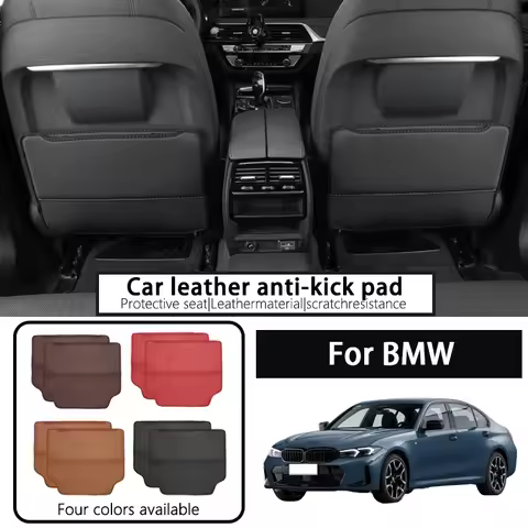 It is suitable for BMW seat anti-kick mats X1X2XX3X4X5X7 rear 1 Series, 3 Series, and 5 Series inter