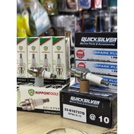 NGK BP8H-N-10 / NIPPONTOOLS Spark Plug untuk Motor Outboard Mesin Rumput Chainsaw 2T Engine