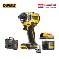 DEWALT ไขควงกระแทกไร้สาย ไร้แปรงถ่าน XR 20V Max รุ่น DCF860E1T แบตเตอรี่ Powerstack กล่อง TSTAK