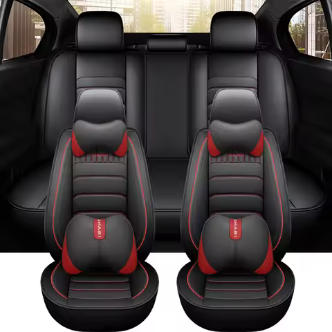 Leather Seat Cover For Alfa Romeo 147 146 Aiways U5 Ford Focus MK2 2 3 Car Accessories Interior Drop