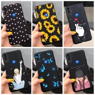 For Motorola Moto E7 E7i Power Case Cute Love Heart Sunflower Girls Soft Silicone Back Cover For Mot