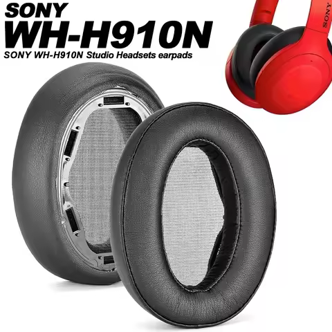 Earpads Compatible with SONY WH-H910N Protein leather Memory foam Ear Pads Cushions Replacement Over