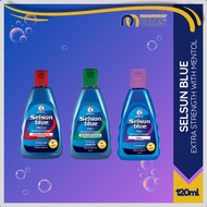 Selsun Blue | 120ml | Medicated Dandruff Shampoo 2 in 1 Conditioner, Extra Strength with Menthol, Ex