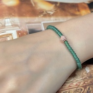 冰藍水翡翠算盤珠手鍊 | 天然A貨翡翠 | 送禮