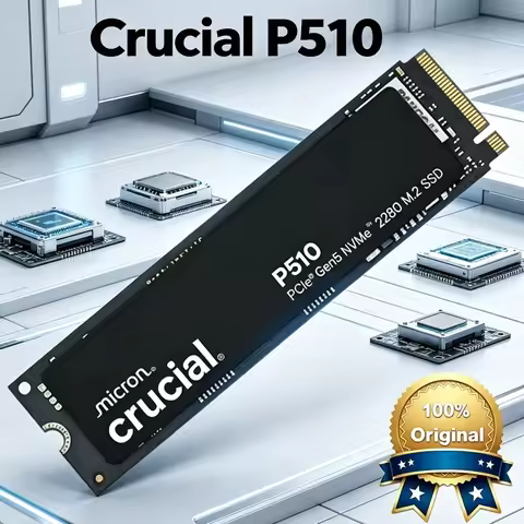 Premium Gen5 Gaming SSD Crucial P510 1TB M.2 2280 NVMe 11000/9500MB/s Updated From P3 Plus For PS5