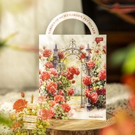 Beautiful Day Sicilian Garden Series Garden Landscaping Sticker Pack Handbook Material European Retr