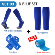 stoking potong bola sepak budak mens football socks calf socks kids sarung kaki dewasa shin pad sock