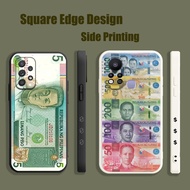 Casing For OPPO A33 A37 A35 F7 Neo 7 9 F11 Pro money Pesos Set five peso IAS02 Phone Case Square Edg
