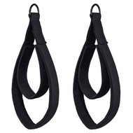 kksallyu Dual-loop Pilates Straps Pilates Straps 1 Pair Pilates Double Loop Straps with D-ring – Pad