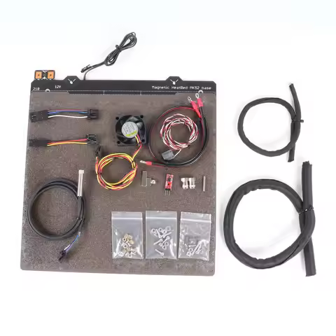 Prusa I3 MK2/MK2S to MK2.5S Upgrade Kit with MK52 12V Heated Bed Noctua Fan Super PINDA Probe Prusa 