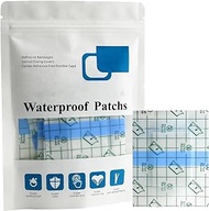 Compatible with Freestyle 20pcs Waterproof Patchs - Suitable for Libre2/3 Adhesive Bandages - Sensor Fixing Covers - Center Adhesive Free Flexible Tape -Breathable Patchs for Libre