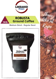ROBUSTA  Ground Coffee 1KG Premium / Organic