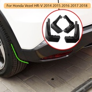 Car Mudguards for Honda Vezel HR-V HRV 2014 2015 2016 2017 2018 4Pcs/Set Mudflaps Front Rear Fender 