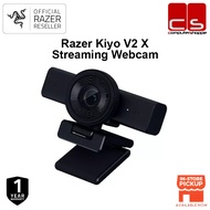 RAZER Kiyo V2 X - Black Edition (1440p 60FPS, Auto Focus, Wide-Angle Lens, Built-In Mic, Integrated 