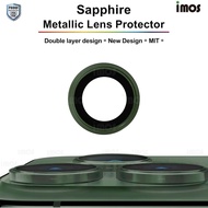 (ส่งฟรีมีของแถม) กระจกกันรอย เลนส์กล้อง IMOS Sapphire Lens Protector สำหรับ iPhone 13 / 13 Pro / 13