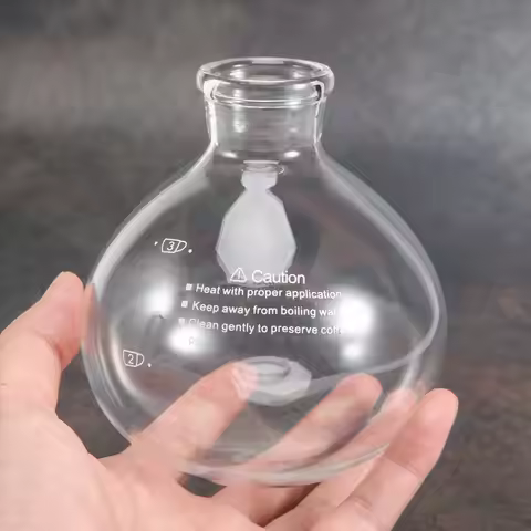 [MEOF] Coffee Syphon Pot Accessories TCA-3/5Cup High Quality Glass Siphon Vacuum Pot Coffee Maker Pa