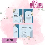 Invitation blank or wedding invitation paper HC 211 brand with premium BC paper material at affordab