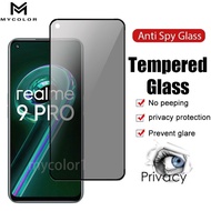 Full Cover Privacy Tempered Glass For Realme P3 P3x GT 7T 7 Neo7 SE Neo7X Note 60X 60 50 15 15T 15X 