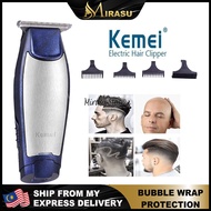 Kemei KM-5021 KM5021 KM 5021 T-Shape Wide Blade USB Cordless Hair Trimmer Detailer Hair Clipper Set 
