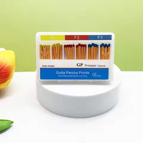 Dental Material Gutta Percha F1F2F3 Taper Endodontic Instrument For Root Canal Prepare Dentist Tool 