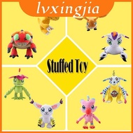 Plush Toy Digimon Agumon Tailmon With Colorful Design Fans** For