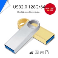 Waterproof Metal Portable 128GB USB Flash Drive, 128G Thumb Drive, Memory Stick, Jump Drive for Stor