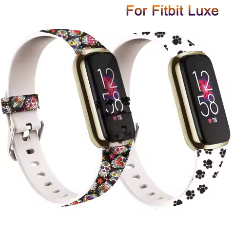 New Soft Silicone Band For Fitbit Luxe Soft Sports Smart Watch Wrist Strap Loop Band For Fitbit Luxe