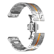 QuickFit 22mm Titanium Strap for Garmin MARQ Adventurer Gen 2 สายนาฬิกา MARQ Aviator Athlete Golfer 