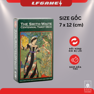 [SIZE GỐC+Tặng đá] COMBO Size gốc 7x12 Smith Waite và Tarot The Rider bộ bài tarot kèm Túi Nhung Thả