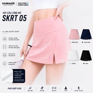 Vsmash Sportwear Badminton Skirt “SKRT 05” Short A-Line Sports Skirt, 2-Layer Lining, High Quality 4