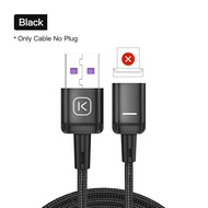 KUULAA Magnetic Cable หัวชาร์จแม่เหล็ก พลังดูดแรง หัวชาร์จเลือกได้ 3 แบบ Micro USB/ Type-C/ Lightning (iPhone) USB Charging Cable For XiaoMi Redmi iPad ipad Pro iPhone Samsung