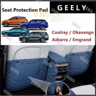 ZR For Geely Okavango Emgrand Azkarra Coolray Seat Protection Pad Fit For Geely Okavango Emgrand Azk