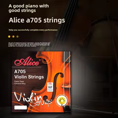 Alice A705 Violin Strings Full Set 1‑4 Steel String Professional Violin Accessory With E String viol