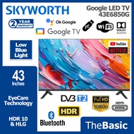 SKYWORTH 43" / 40" / 32" E6850G Series EyeCare LED Google TV ( 43E6850G / 40E6850G / 32E6850G )