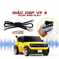 Dây DSP Dài 1.5 mét ô tô cắm đầu zin Giắc nguyên bản xe âm ly & DSP cho VF3 độ âm thanh xịn