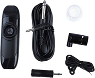 11 Cm Electric Kazoo, Professional Small Portable Resin Kazoo Kit with Performance Transducer (Black