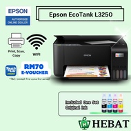 Epson EcoTank L3210/L3250 WIFI Print, Scan, Copy Printer  🔥Shocking Deal🔥
