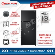 Murah LG GN-B392PQFB Kulkas 2 Pintu Smart Inverter 395L Elegan